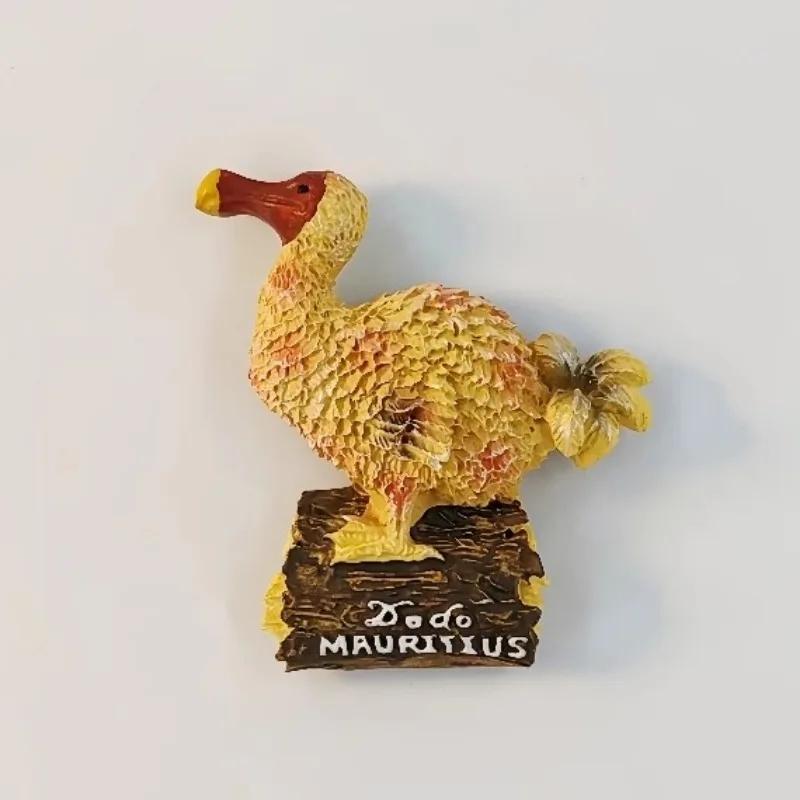 The Republic of Mauritius Fridge Stickers Port Louis Travel Souvenirs Dodo Fridge Magnets Home Decoration Wedding Gifts