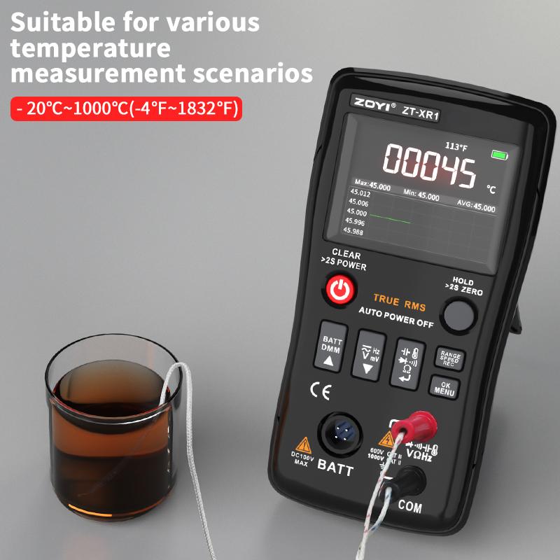ZOYI Professional 4.5-Digit Multi-Function Digital Multimeter Battery Internal Resistance Tester True Effective Value  ZT XR1