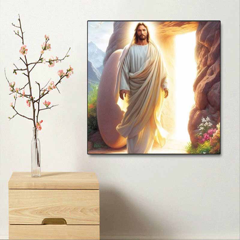 New Arrival 5D DIY Full Circle Diamond Painting "Character" Embroidery Cross Stitch Home Decor Gift