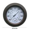 Indoor Outdoor Thermometer Large Number Wall Thermometer Hygrometer Wireless Hanging Hygrometer Garden Decoration