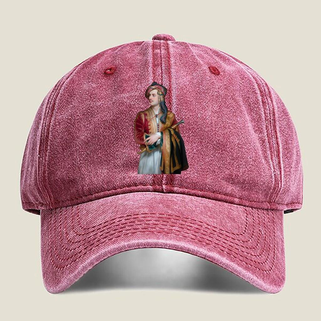 Historical Woman Portrait Fashion Washed Baseball Cap Outdoor For Womens Unisex Female Beach Dad Hat Hip Hop