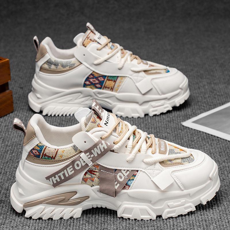 

Autumn men s shoes new breathable little white shoes men s trend versatile platform sports shoes casual shoes men 39