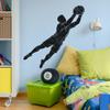 Minimalist Basketball Kid Wall Sticker Self-Adhesive Removable for Children Room Study Room Home Decor Art