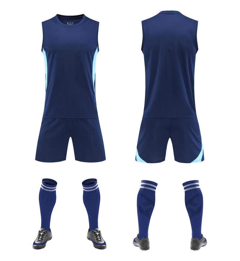 Set di abbigliamento sportivo per pallavolo: Canotta senza maniche e divisa da allenamento per ragazzi e ragazze