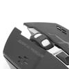 Mouse Óptico Gamer Sem Fio Portátil Recarregável 2400DPI USB 2.4GHz para PC Laptop Preto