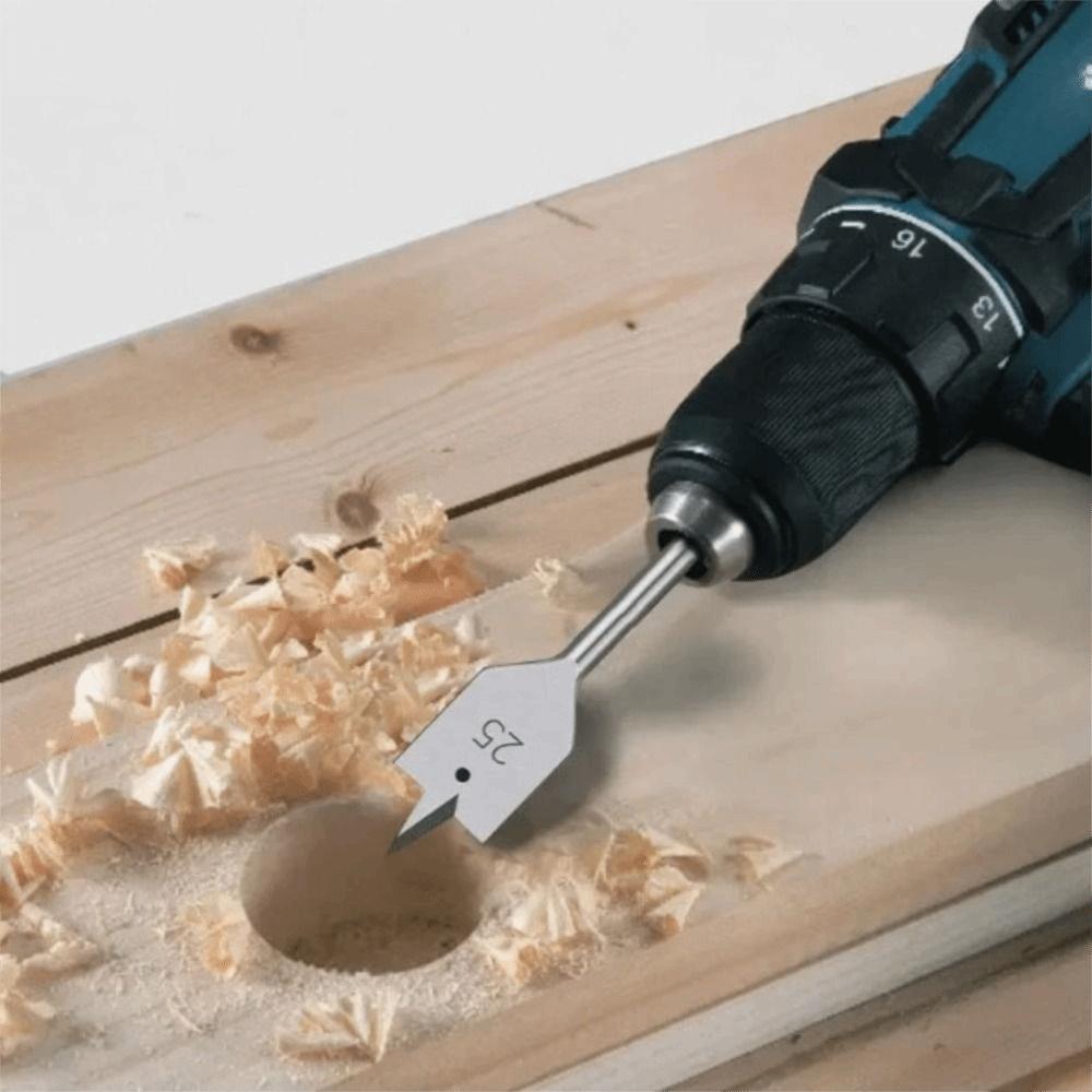 Long Woodworking Tool Sets Durable Wood Flat Drills Woodworking Drill Bit  Carpenters Bit