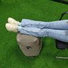Three Layers Leg Cushion Pillow Height Adjustable Inflation-Airplane Footrest  Outdoor Chair