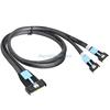 R6FF Upgraded PCIe Gen5 Server Data Cable Fast Transfer Split Cord High Compatibility
