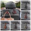Multifunctional Car Cup Holder Foldable Back Seat Organizer Hanger for Water Bottles