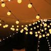 Outdoor Solar G50 Bulb String Lights - Waterproof Camping & Courtyard Decoration