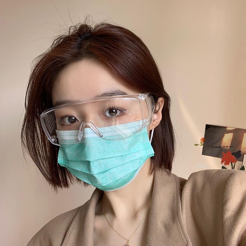 Transparent Safety Goggles Protective Safety Glasses Anit-Splash Dust-Proof Sand Work Lab Eyewear Spectacles Protection