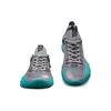 Li Ning All City 11 TNS Team No Sleep Resistenti all'abrasione Traspiranti Copertura Bassa Scarpe da Basket Uomo Grigio Neve ABAT005-5