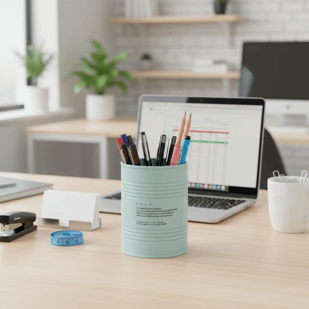 Creative Design Pen Holder Simple Design Multifunctional Storage Teacher Gifts