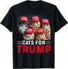 Gatos Para Trump Elección 2024 Haz que los Gatos Sean Seguros de Nuevo Camiseta Unisex Camiseta Unisex