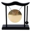 Loud Sound Gong Ornament With Base Decorative Craft Display Home Decor Statue  Office Decoration