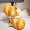 Almofada de Pelúcia Longa de Baguete Francesa de Manteiga 20cm Alimento Recheado Pelúcia Almofada de Apoio para Costas Decoração Presente