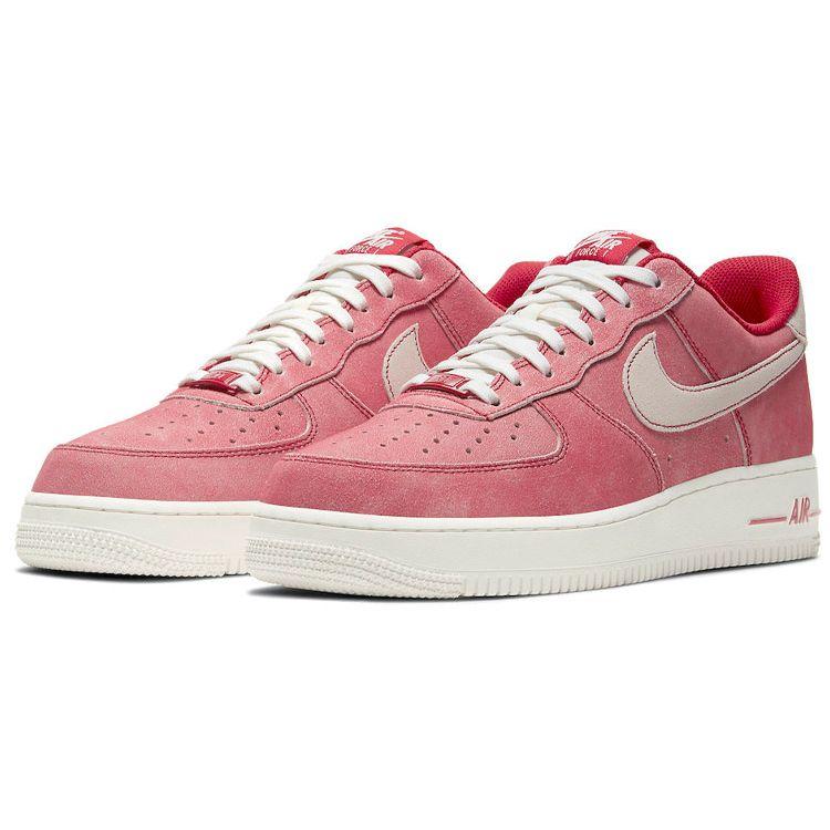 Nike Air Force 1 07 LV8 Dusty Red Men Sneakers Gym-Red Sail DH0265-600