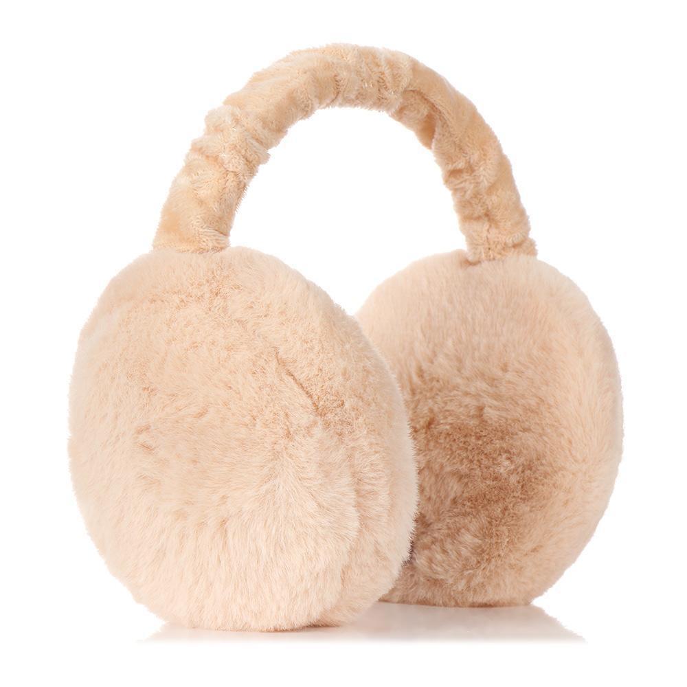 Winter Warm Soft Earmuffs Ear Protection Thickened Fluffy Earflaps Antifreeze Bowknot Ear Warmer For Women Men Outdoor Earmuffs