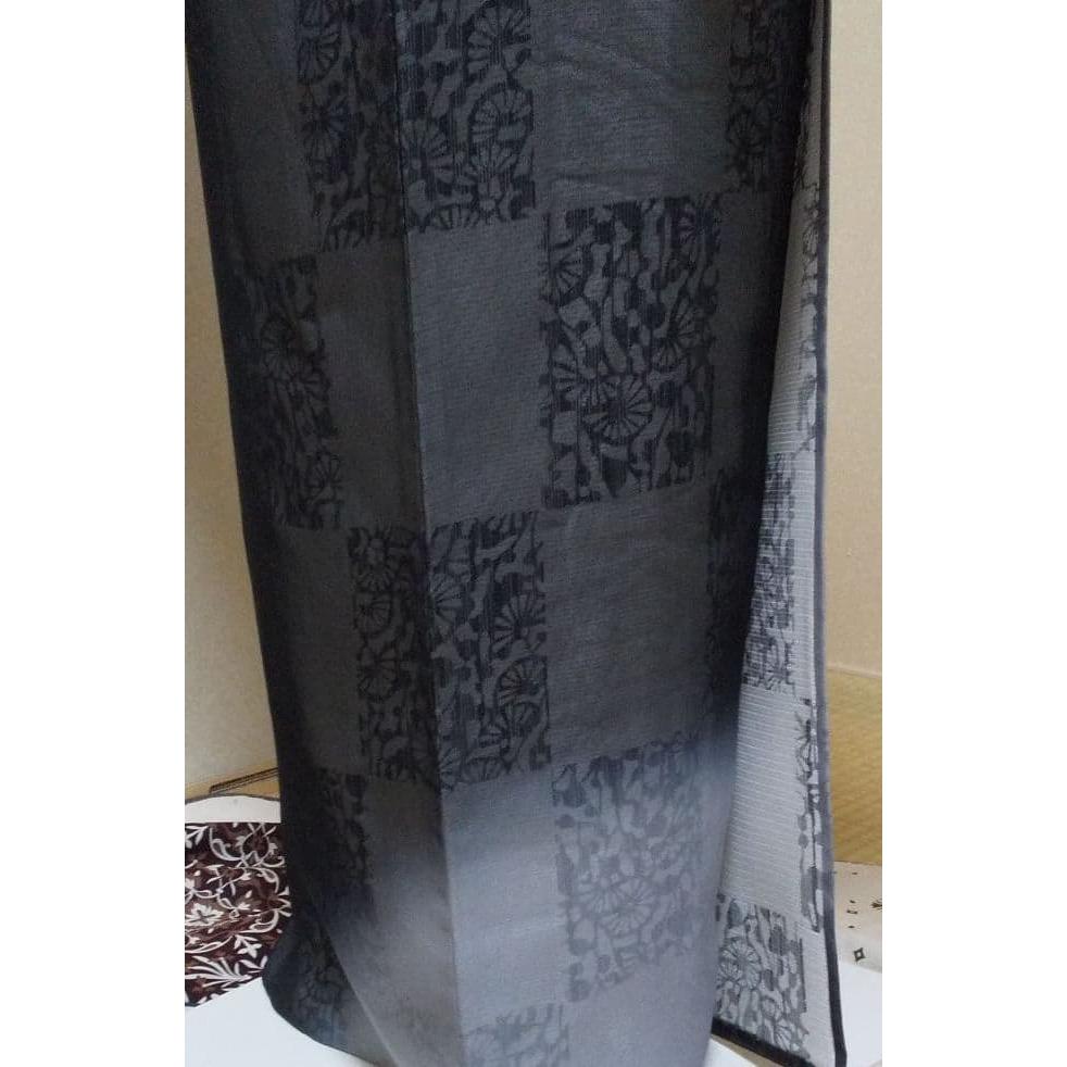 Used Japan Kimono Custom Made Unlined Kimono Sheer Lined Kimono