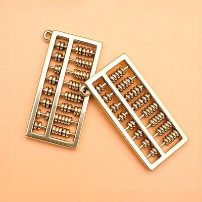 Good Luck Abacus Keychain Accessories Movable Ruyi Abacus Craft Ornament  Home Decor