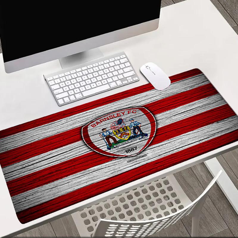 Barnsley Crest Design   Mouse pad Office Desk Mat, Gaming Mouse Pad Mousepad, keyboard pad,Heavy-Duty Non-Slip Rubber Backing, Gift
