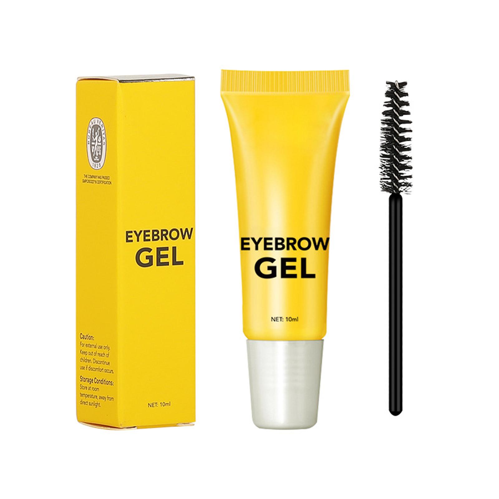 

Прозрачная тушь, гель для ламинирования бровей, фиксирующий гель для макияжа, водостойкий, не выцветающий, наносить на брови и закрашивать седину One Size