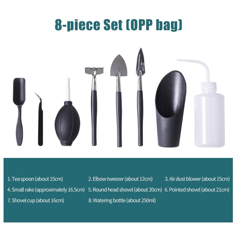 Ensemble d'outils succulents, fournitures de fleurs en pot, ensemble d'outils de jardinage, Conservation de la viande, plantation d'outils succulents