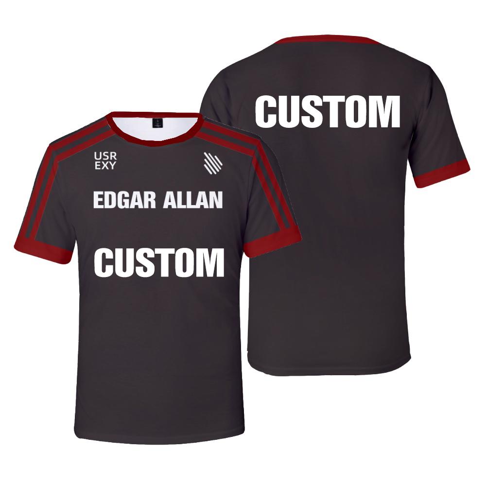 Foxhole Court 3D Printed Men's T-shirt Batman Crow Hockey Printed Round Neck Short Sleeve Samson Knox Role Playing