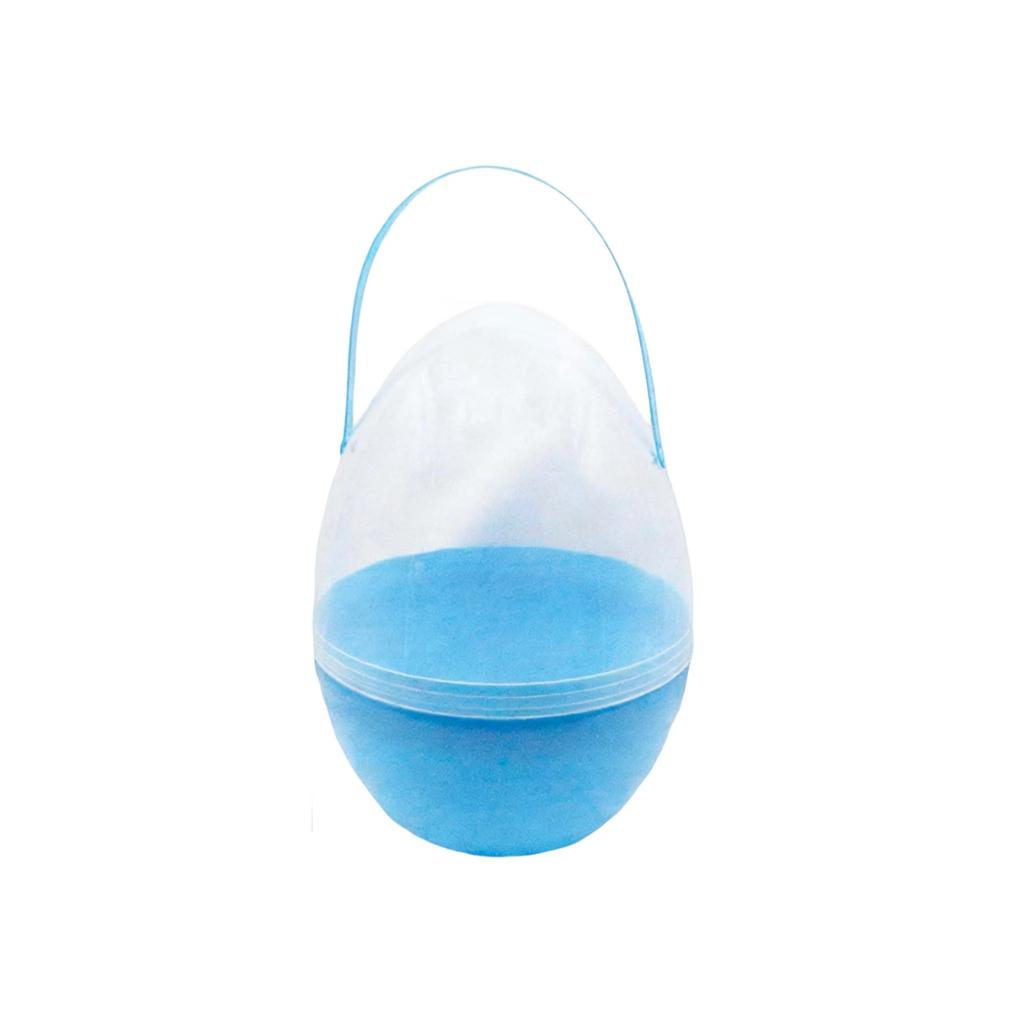 25 cm Öppningsbart Påskägg Med Handtag - Stort Fyllbart Ägg Överraskningsbehållare För Gåvor, Godis Och Festfavoriter, Återanvändbar & Portabel