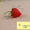 Strawberry Ornaments Christmas Artificial Fruit Photography Props Home Decor Fake Strawberry