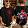 2026 Summer Spider Children's T Shirt Breathable Fabric Classic Character Patterns in A Cute Style Suitable Daily Playwear