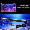 Fish   Bubble Light Underwater Led Light with Remote Control Aquarium Light Kit 16cm