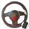 Hand Stitched Black Microfiber Leather Steering Wheel Cover For Seat Leon (Mk2) 2006-2008 Ibiza (6L) 2007 Car Accessories
