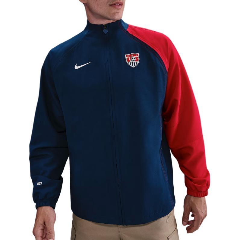 Nike USMNT 2004 Total 90 Reissue Track Jacket Blue Red White Men s HV4440-486 M