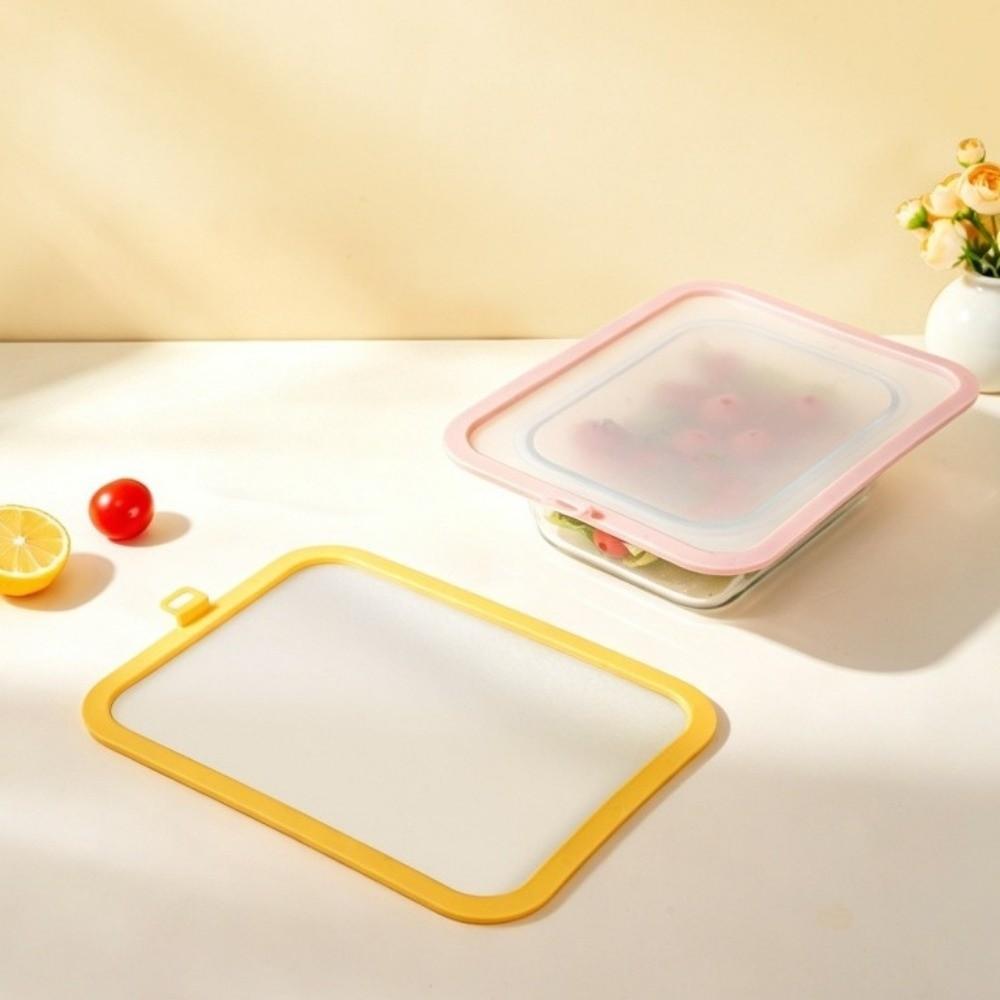 Leakproof Food Fresh Keeping Cover Sealed Bowl Lid Reusable Food Covers  for Containers