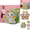Adorable Cartoon Nylon Backpack For Toddlers Lightweight And Comfortable Design
