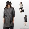 Mens Oversized Heavyweight Cotton Tee Vintage Washed Relaxed Fit Short Sleeve T-Shirt