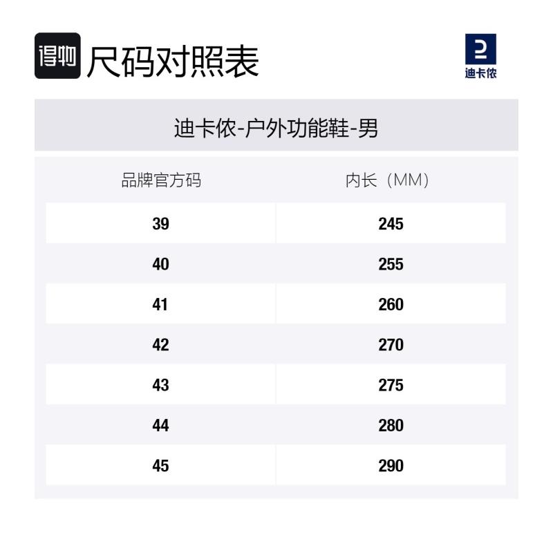 Decathlon SH500 Casual and Comfortable Non-Slip Abrasion Resistant Waterproof Breathable Warm High Top Trekking Shoes Men's Black