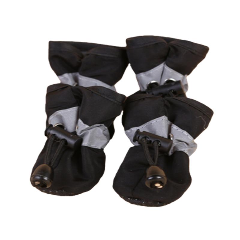 

4pcs/set Waterproof Pet Dog Shoes Anti-slip Rain Boots Footwear for Small Cats Dogs Puppy Dog Pet Booties Pet Paw Accessories XXL