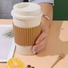 Heat-Resistant Coffee Cups with Lids Milk Cup Portable Coffee Mug  Home