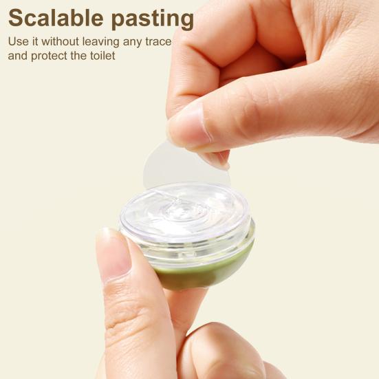 2Pcs/Set Toilet Lid Lifter Multi-Stage Adjustment Prevents Slipping Secure No-touch Toilet Lid Handle Toilet Accessory