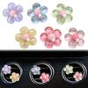 6Pcs Cute Flower Aromatherapy Car Air Outlet Decoration Perfume Clip Air Freshener Colorful Flora Decor Auto Accessories Air Fresheners 2
