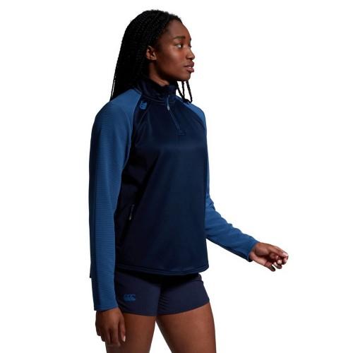 Canterbury Womens/Ladies Elite Quarter Zip Base Layer Top