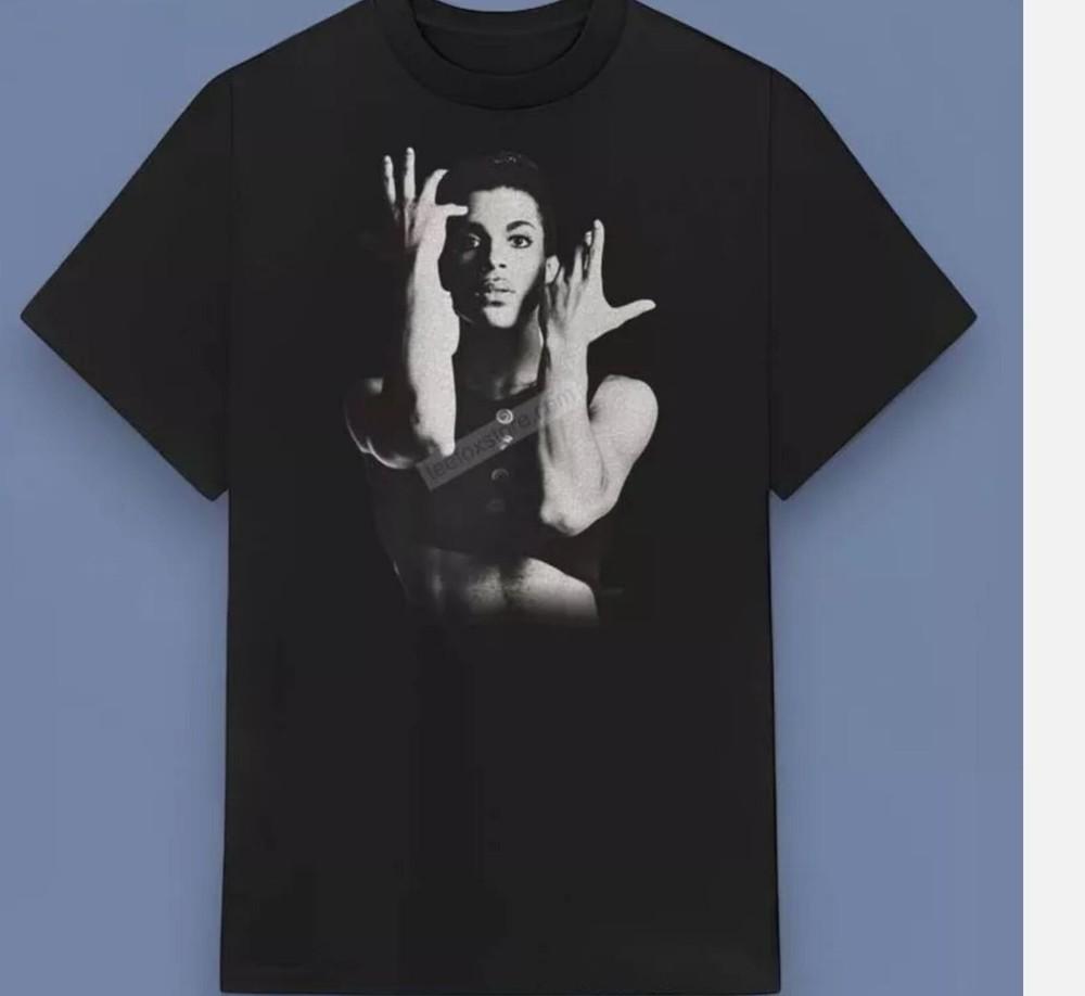 Ограниченная серия Музыкальная футболка Принса Подарок для фанатов Все размеры S-5XL Унисекс футболка L