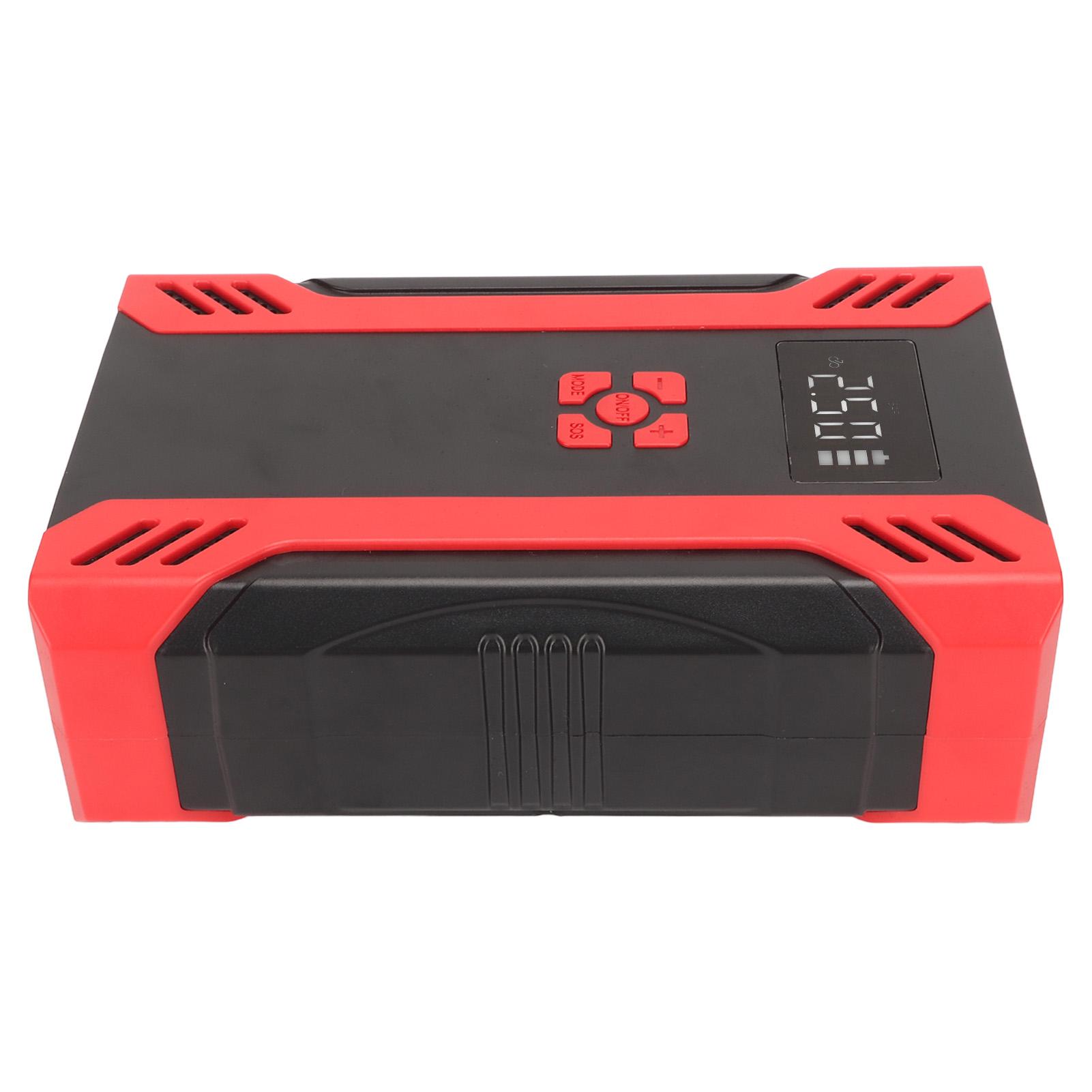 

Автомобильный аккумулятор пусковой портативный 2000A пик 15000mAh 12V автомобильный аккумулятор пусковой блок питания с интеллектуальным управлением