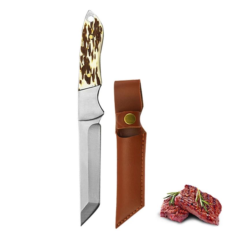 

Монгольский нож для мяса Универсальный нож Тесак для мяса Нож для ягненка Кухонный нож из нержавеющей стали Нож для готовки Нож для обвалки Аксессуары