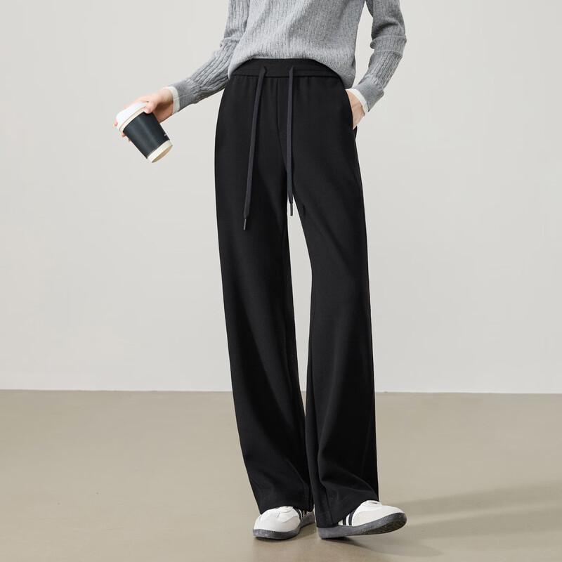 ESE-Y Women s Cloud Mochi Slim-Fit Straight Wide-Leg Pants 29