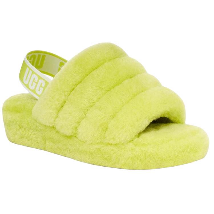 UGG Fluff Yeah Slide Key Lime Women's 1095119-KLM