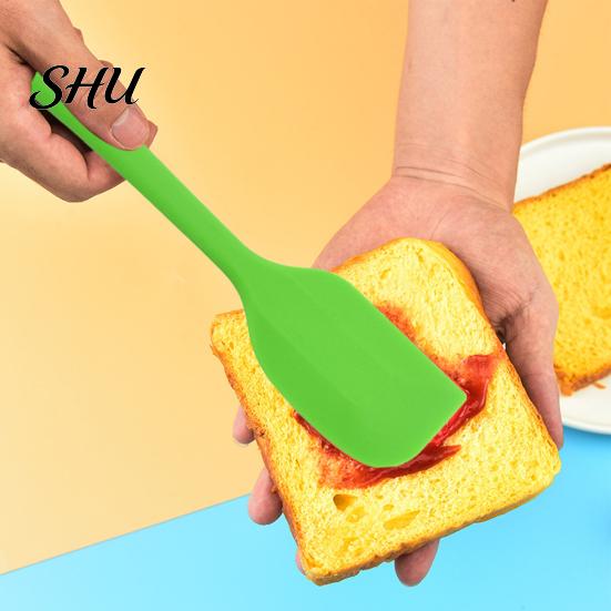 Colorful Silicone Spatulas Scraper for Baking Cooking Scraping Mixing Heat Resistant Kitchen Spatula Non Stick BPA-Free Tools Home Restaurant Utensil
