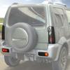 Car Rear Fog Lampshade Cover Lamp Protective Decoration Taillight Cover For Suzuki Jimny 2007-2017 Smocked Black Car Exterior Accessories